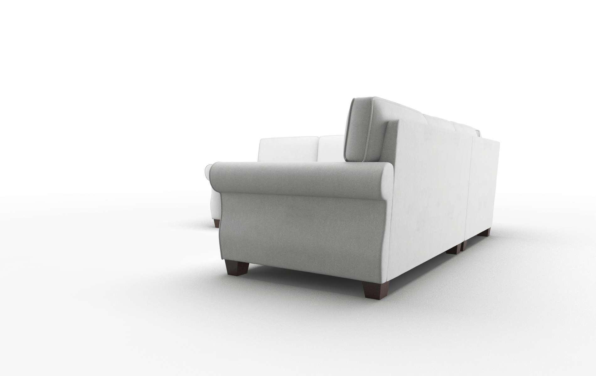 Rome Prisma Steam Sectional espresso legs 4