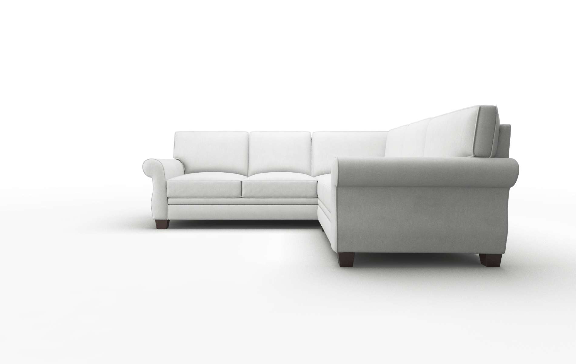 Rome Prisma Steam Sectional espresso legs 5