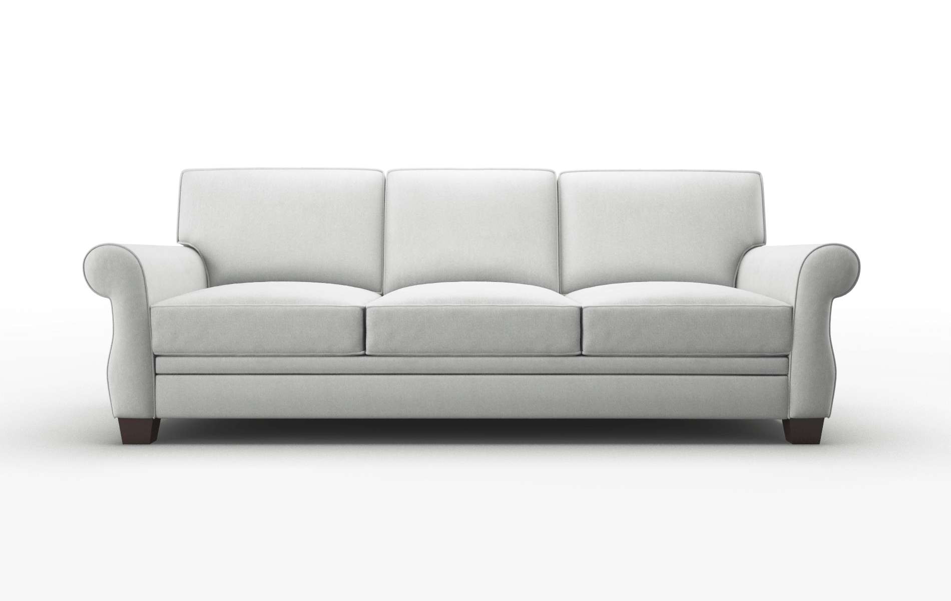 Rome Prisma Steam Sofa espresso legs 1