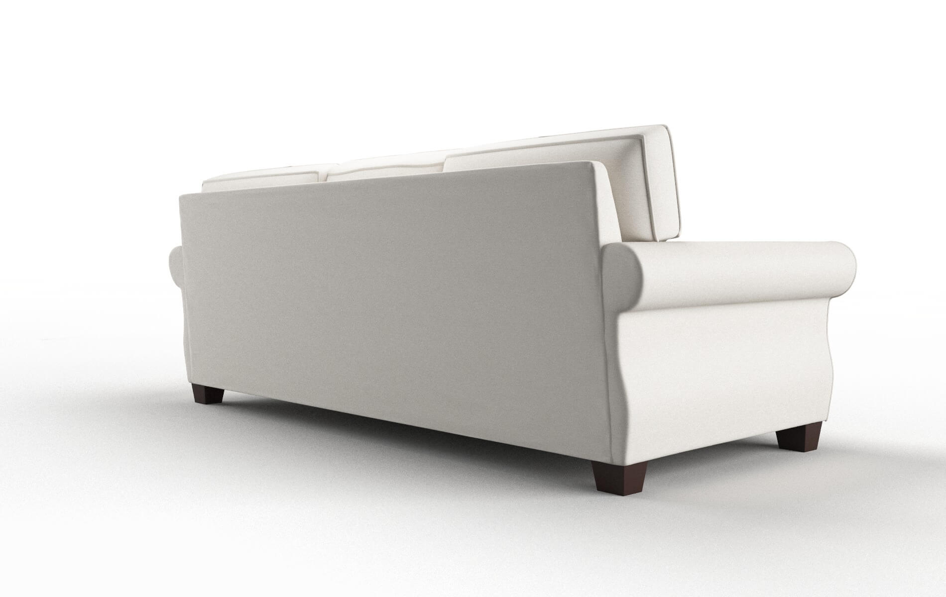 Rome Redondo Pearl Sofa espresso legs 5