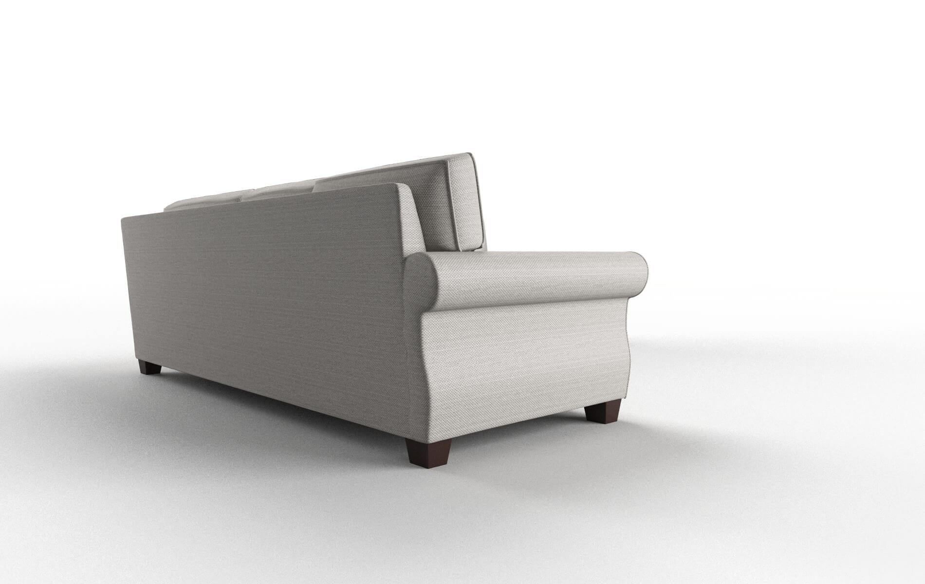 Rome Redondo Stone Sectional espresso legs 3