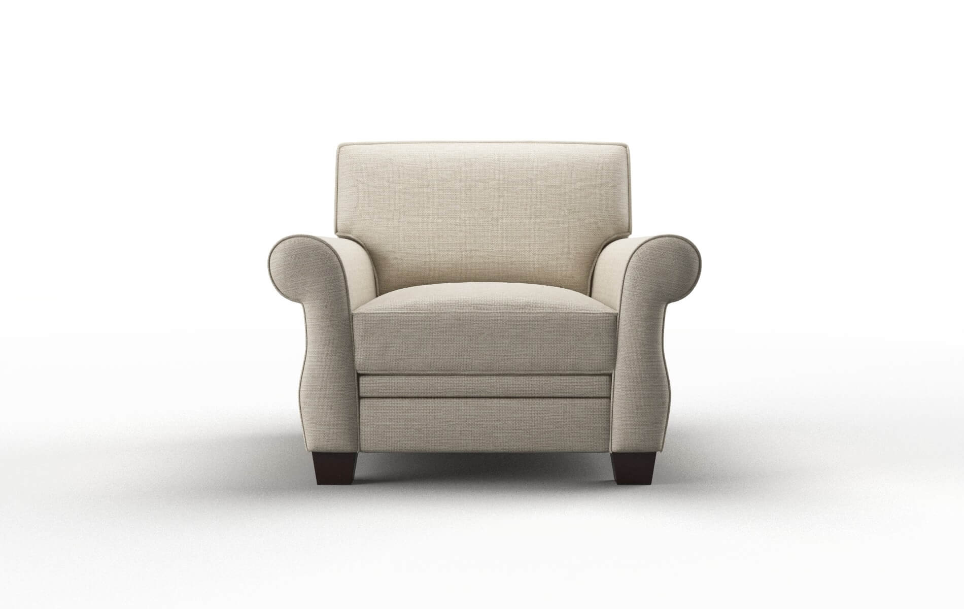 Rome Rocket dove Chair Espresso Legs  1