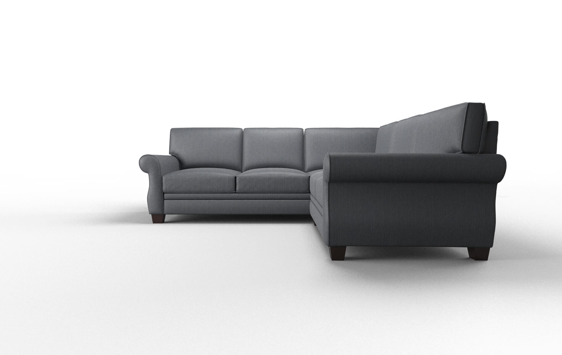 Rome Rocket Eclipse Sectional espresso legs 5