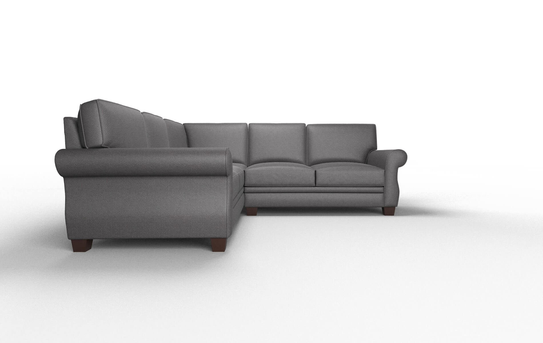 Rome Royale Eclipse Sectional espresso legs 2