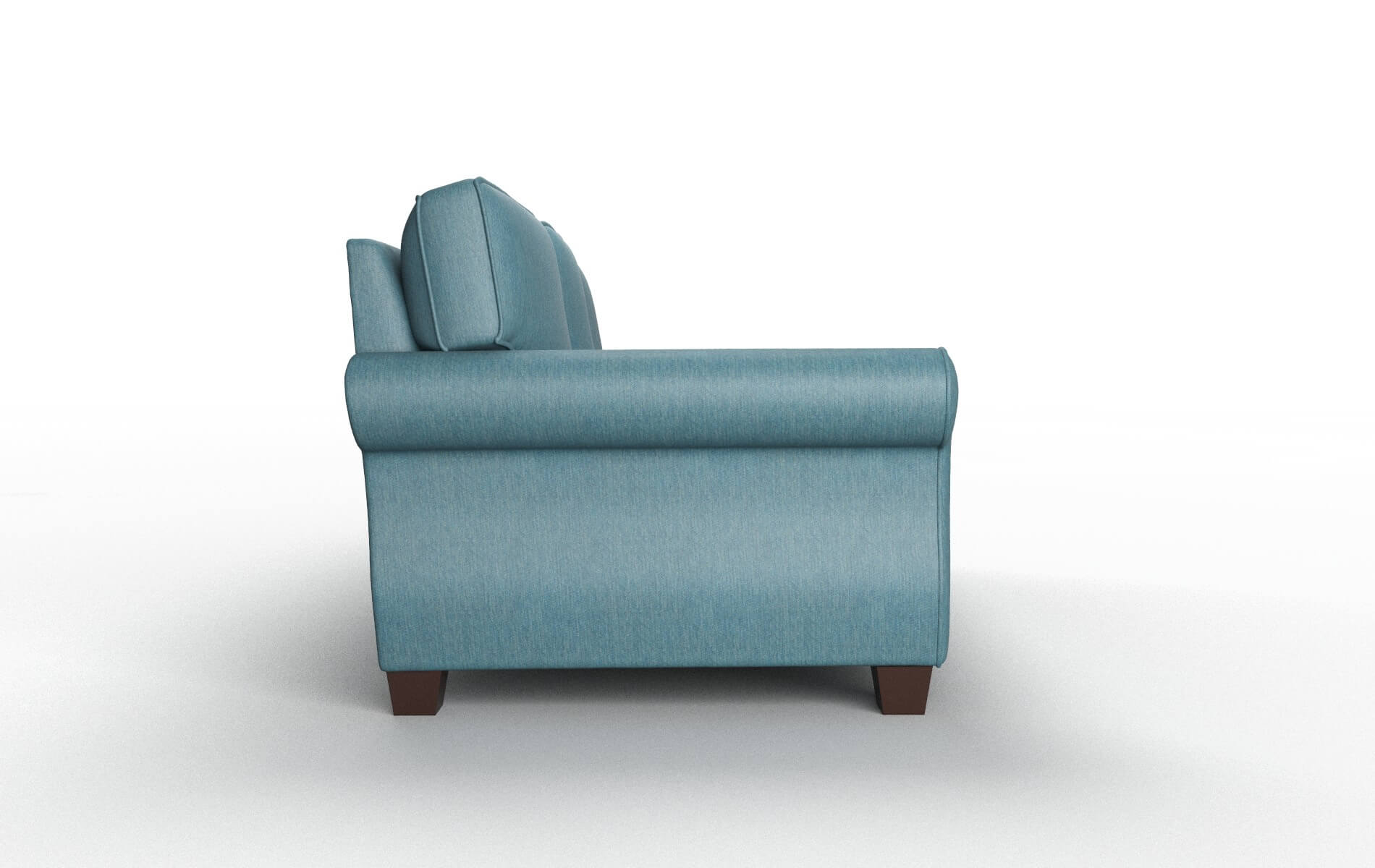 Rome Royale Electric_blue Sofa espresso legs 3