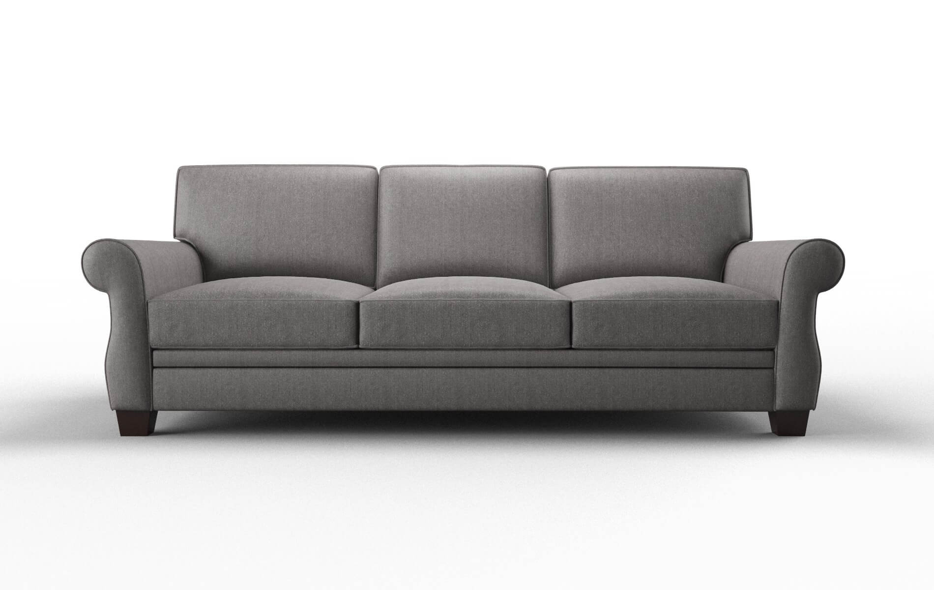 Rome Sasha Granite Sofa espresso legs 1