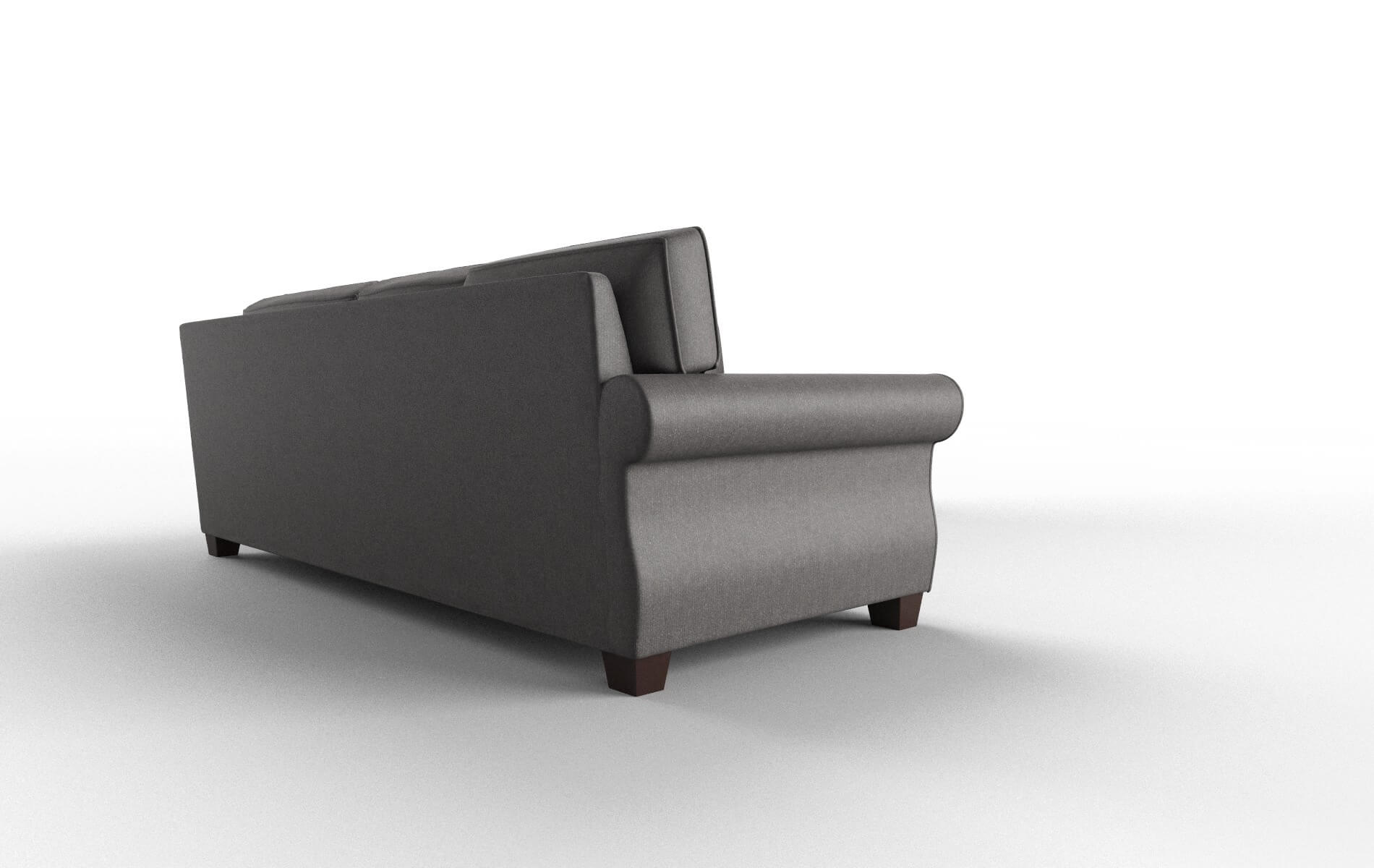 Rome Sasha Grey Sectional espresso legs 3