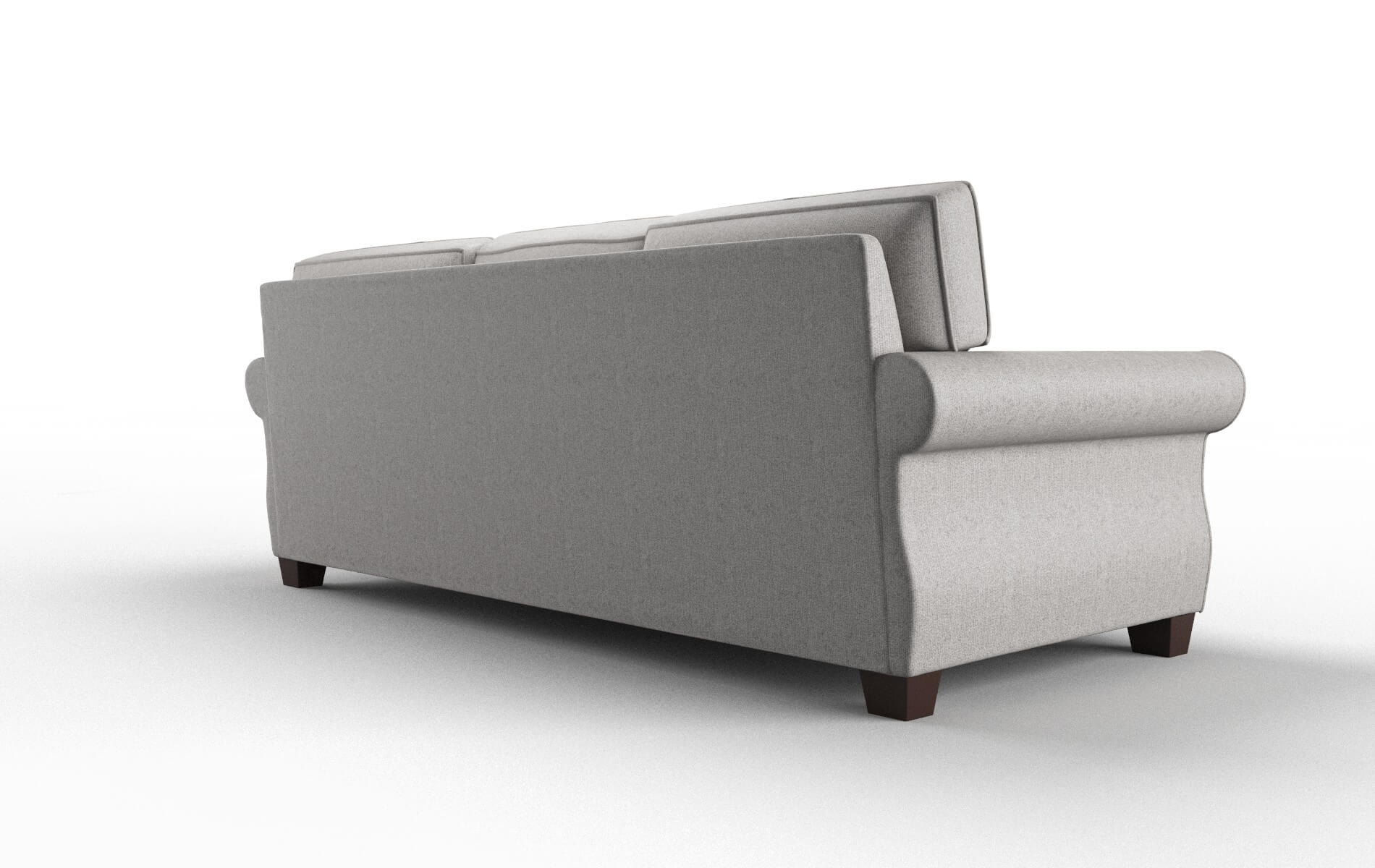 Rome Sasha Silver Sofa espresso legs 5