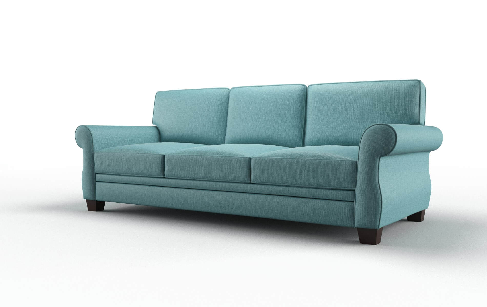 Rome Simplex Aquavita Sofa espresso legs 4