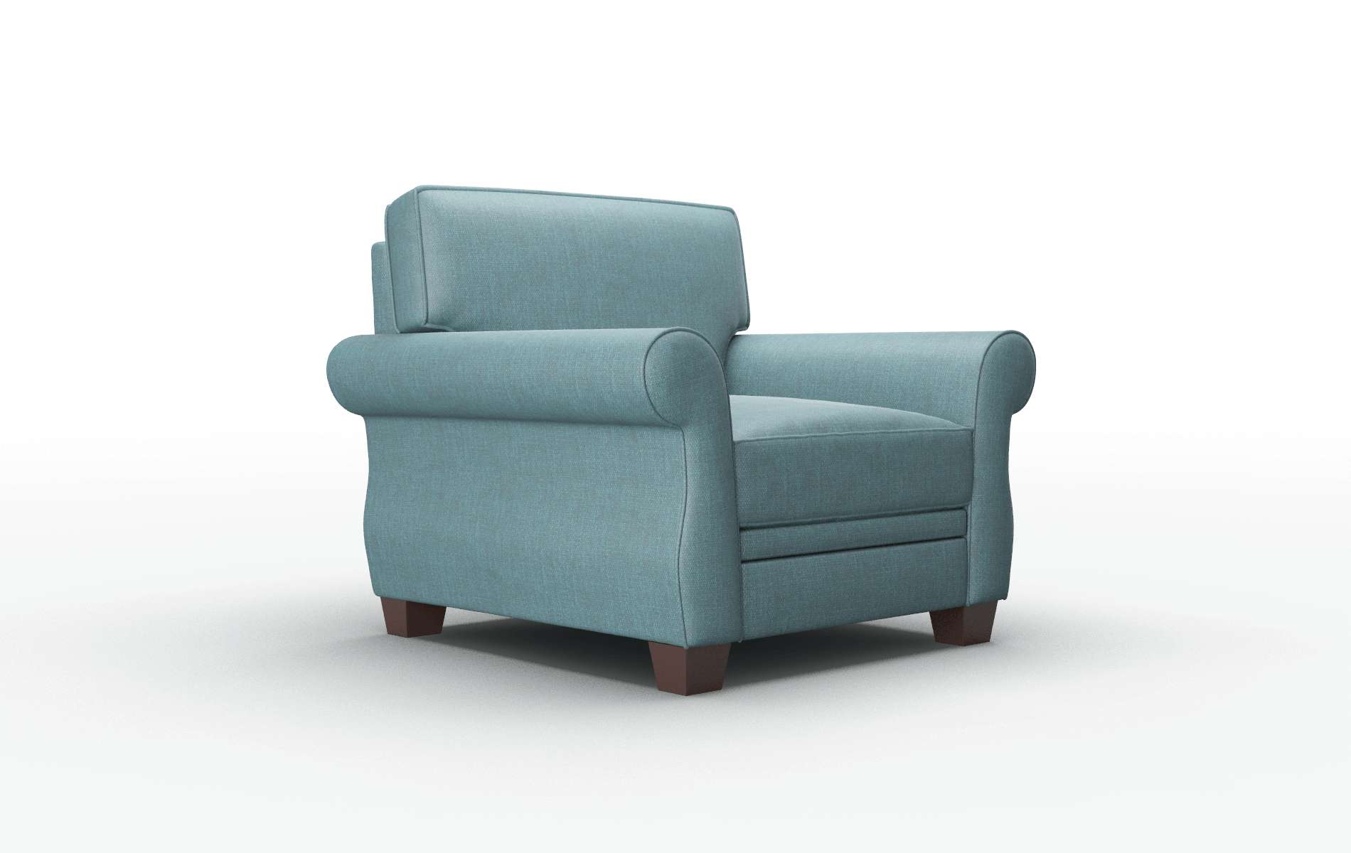 Rome Simplex Blue_moon Chair espresso legs 2