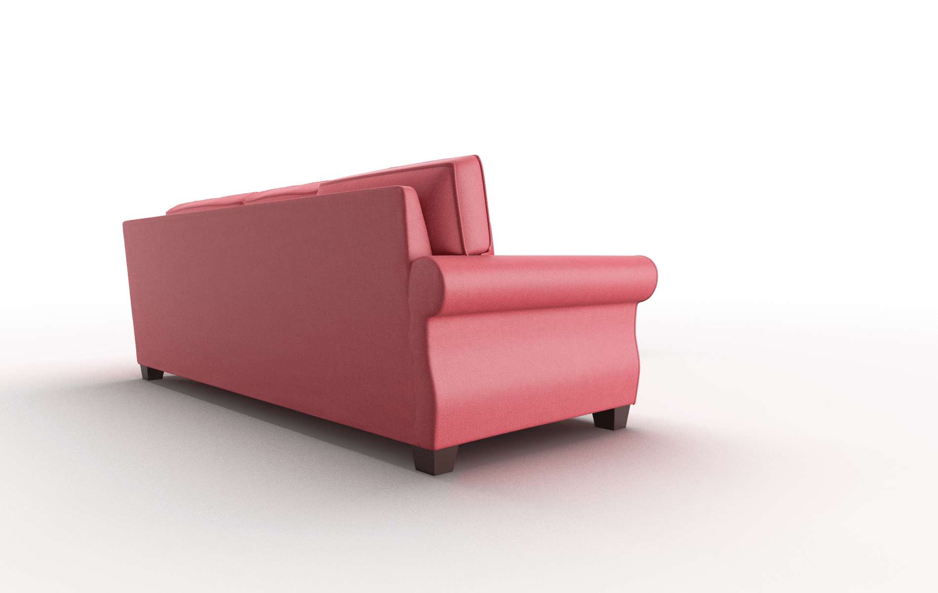 Rome Sorrento Berry Sectional espresso legs 3