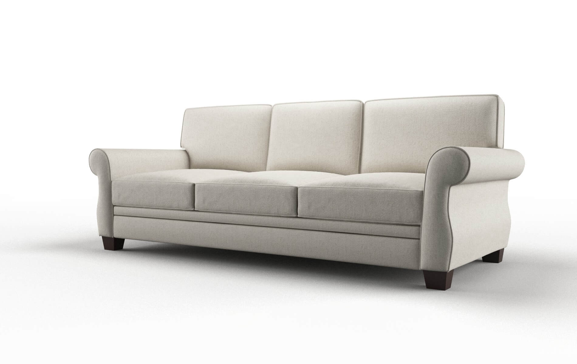 Rome Terrain Natural Sofa espresso legs 4