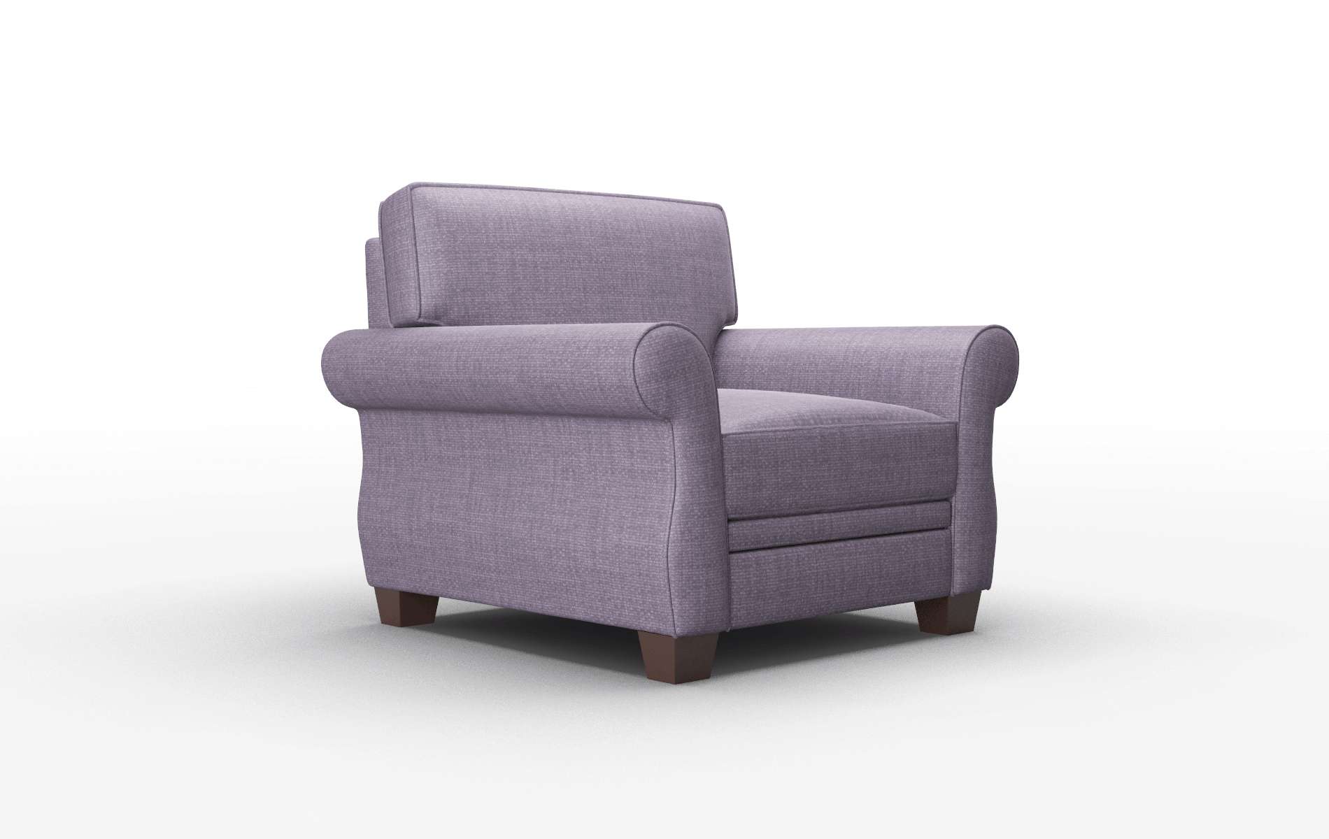 Rome Tess Blackberry Chair espresso legs 2