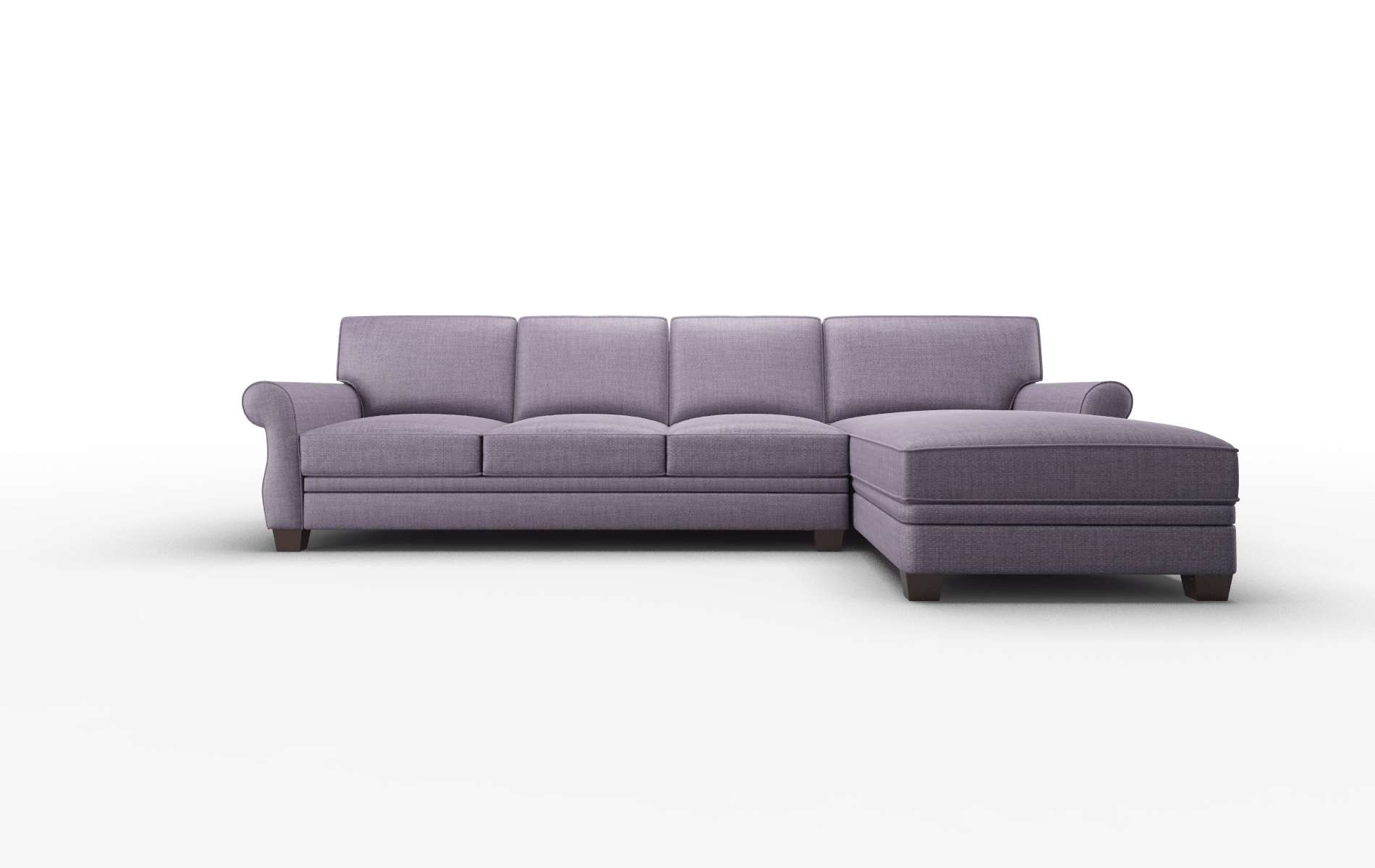 Rome Tess Blackberry Panel espresso legs 1