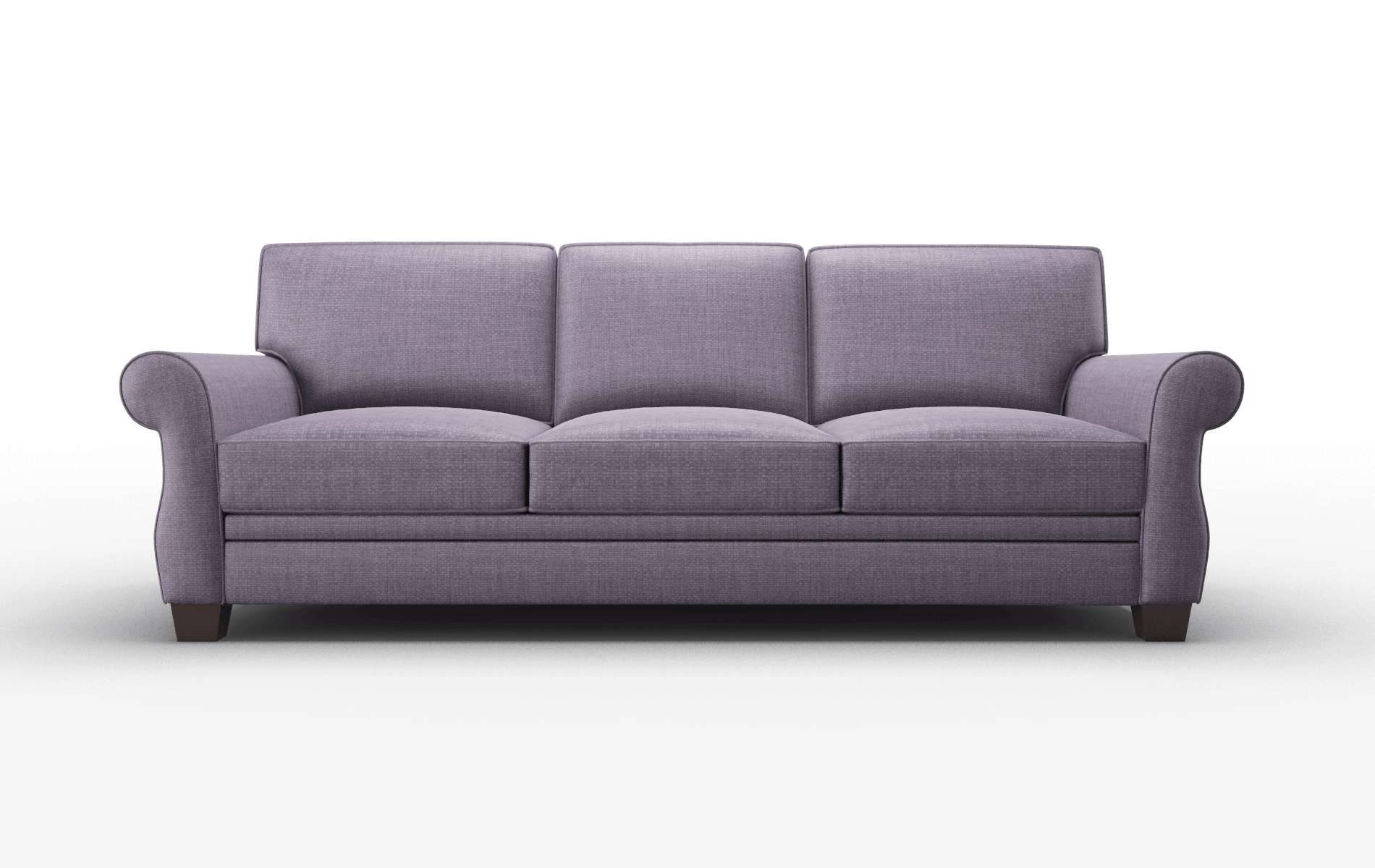 Rome Tess blackberry Sofa Espresso Legs  1