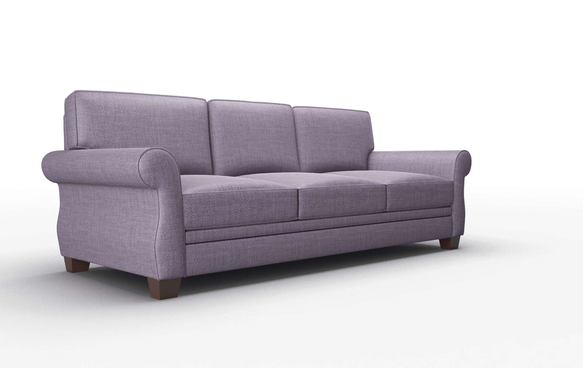 Rome Tess Blackberry Sofa espresso legs 2