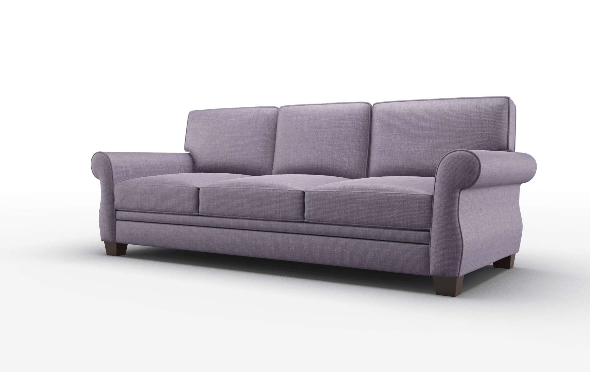 Rome Tess Blackberry Sofa espresso legs 4