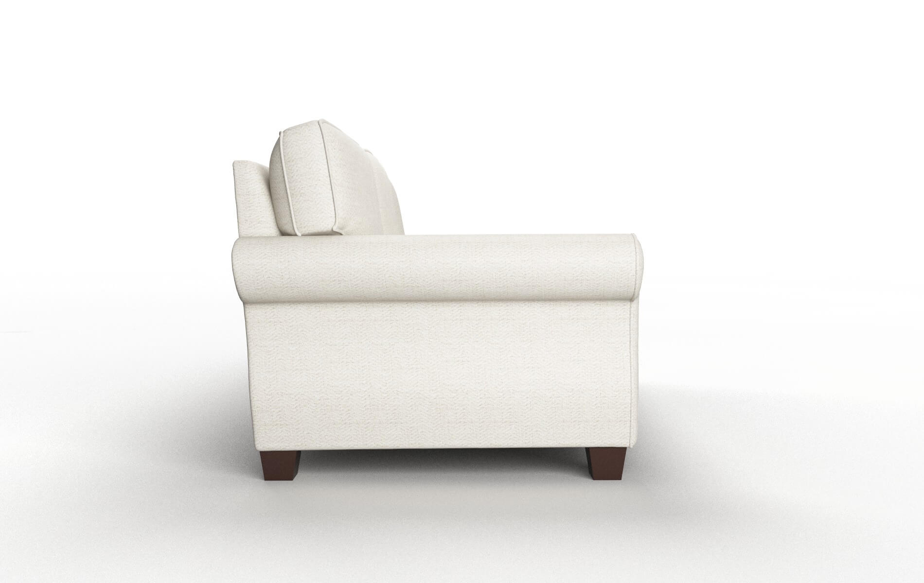 Rome Venus Cream Sofa espresso legs 3