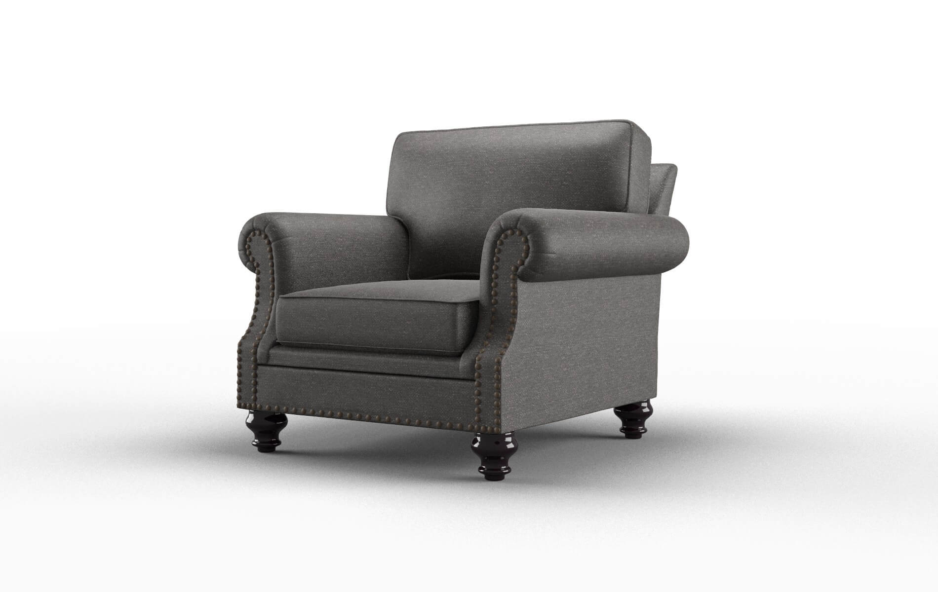 Rotterdam Avenger Denim Chair espresso legs 4