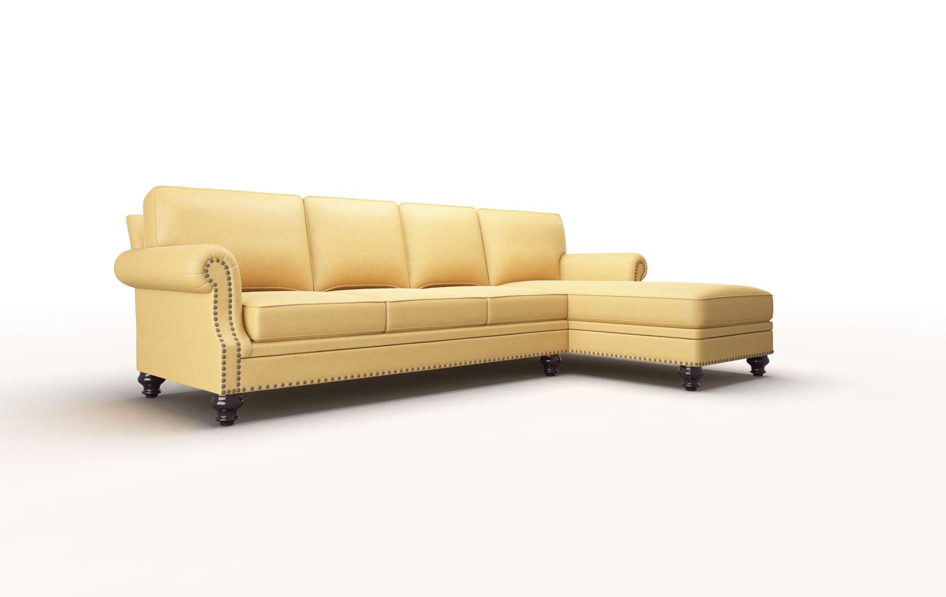 Rotterdam Bella Amber Panel espresso legs 2