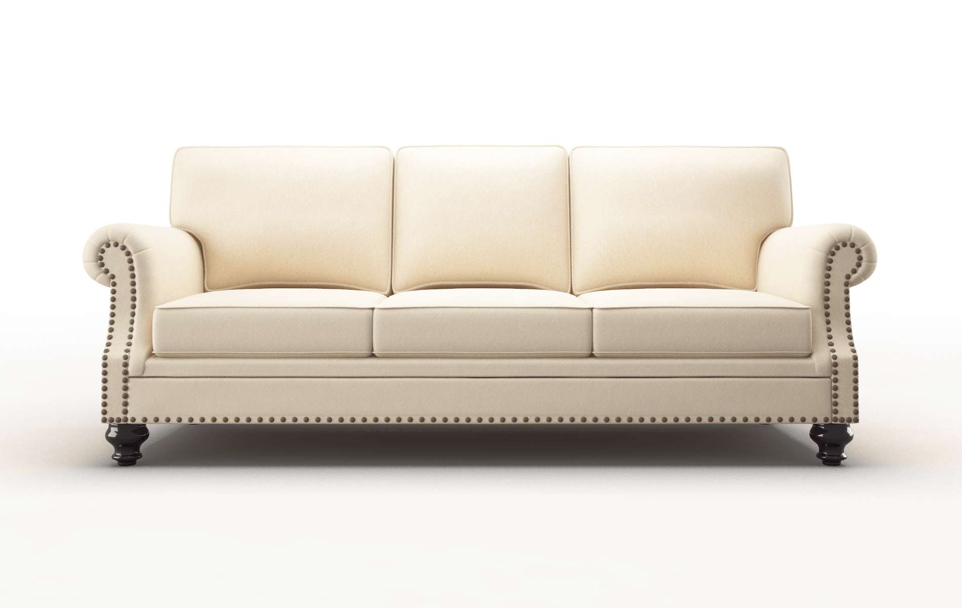 Rotterdam Bella Buckwheat Sofa espresso legs 1