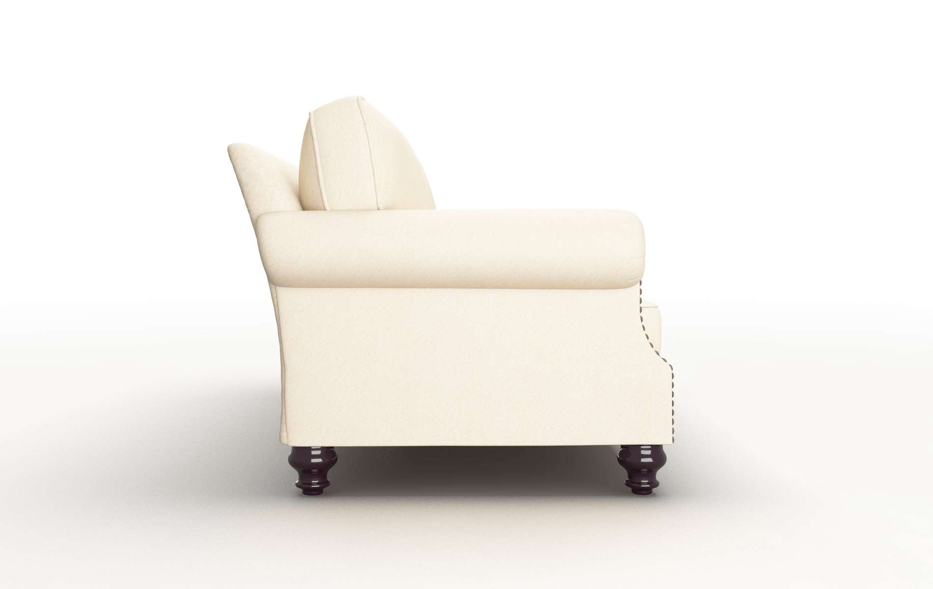 Rotterdam Bella Buckwheat Sofa espresso legs 3