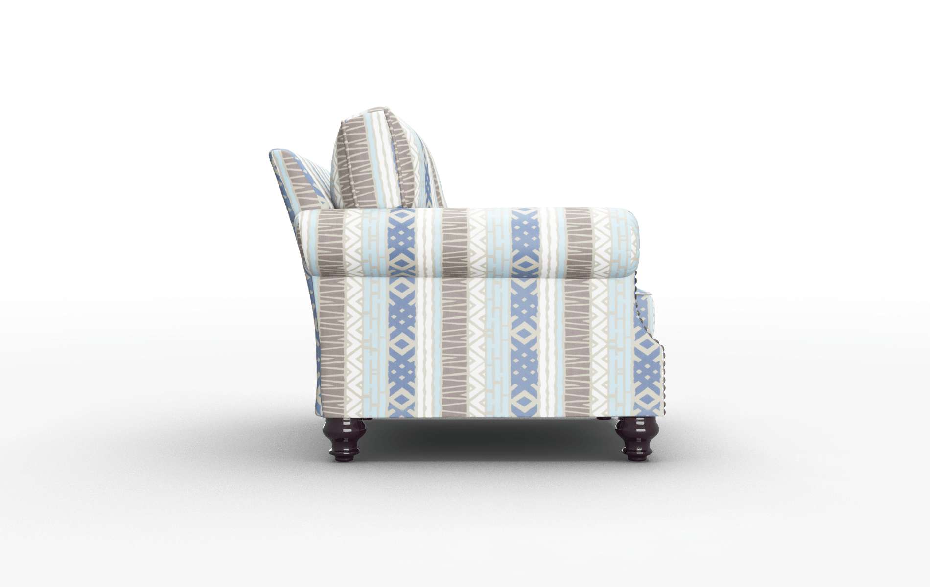 Rotterdam Bodhi Indigo Chair espresso legs 3