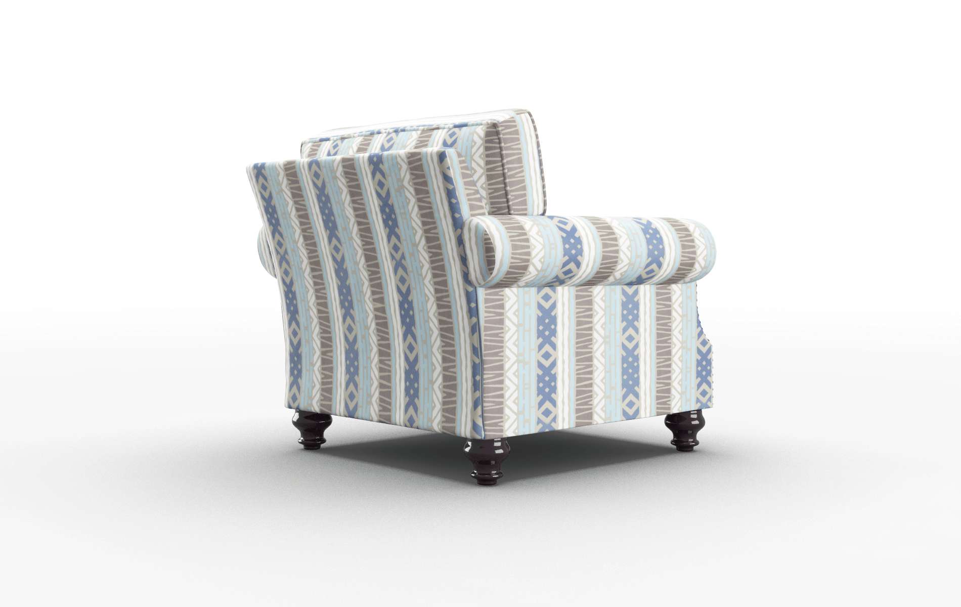 Rotterdam Bodhi Indigo Chair espresso legs 5