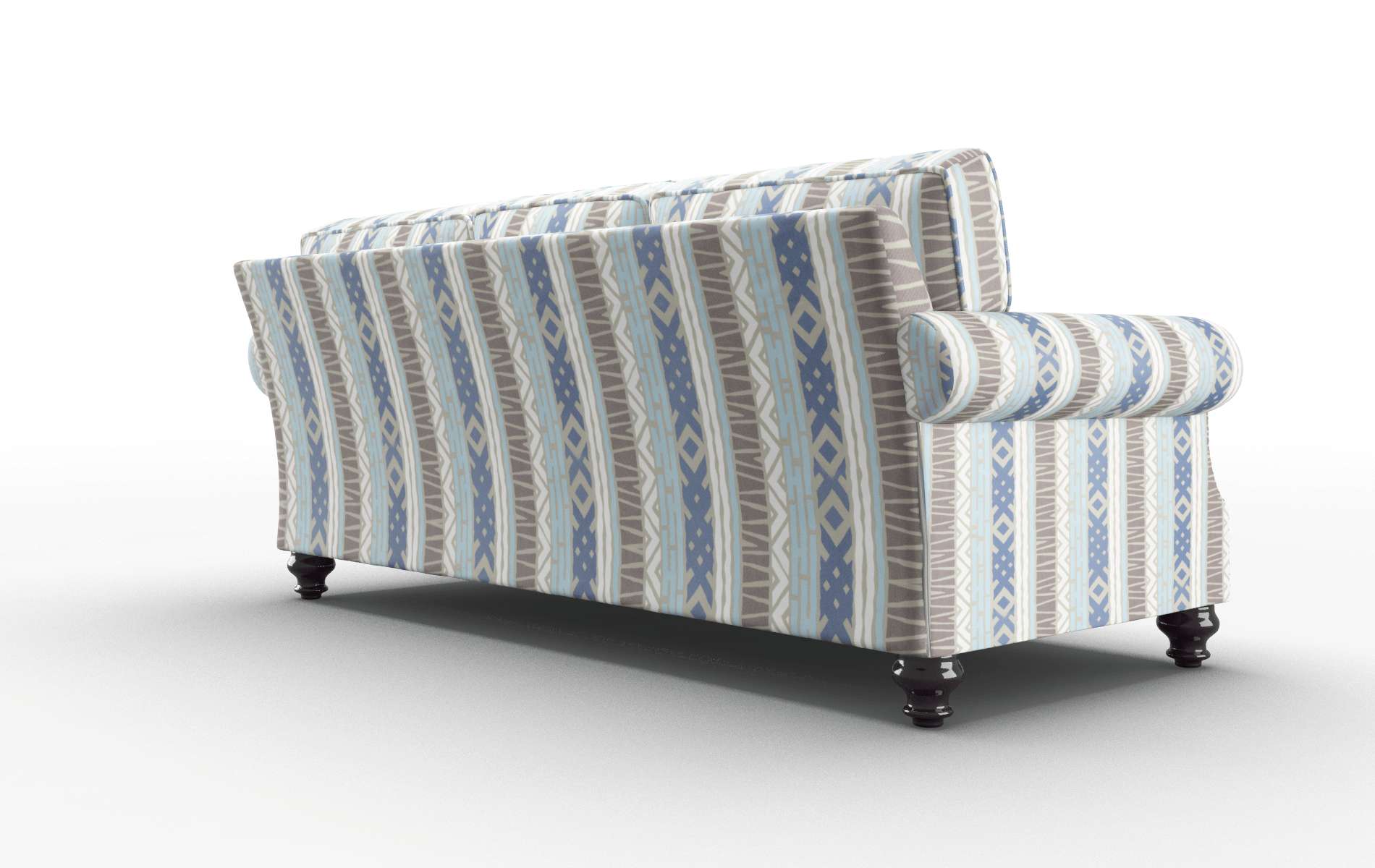 Rotterdam Bodhi Indigo Sofa espresso legs 5