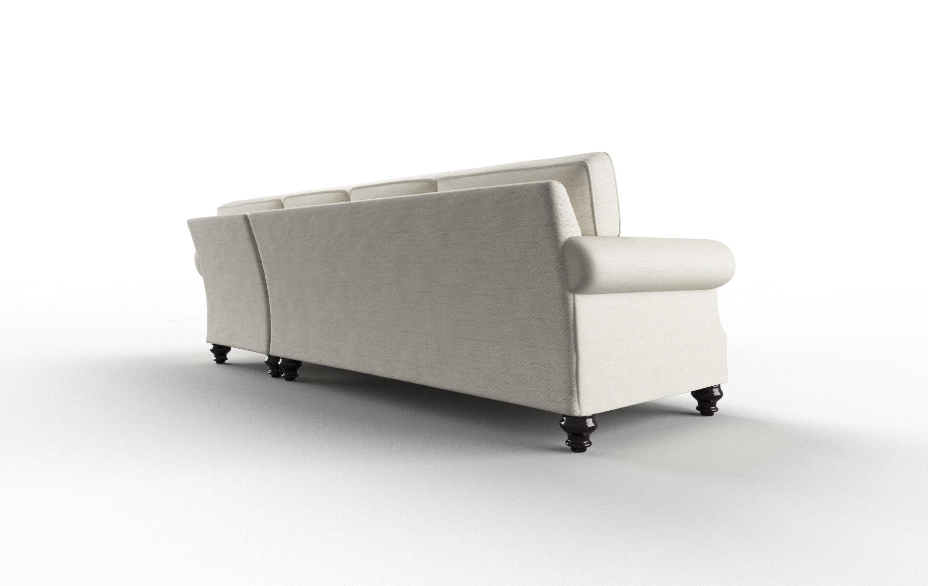 Rotterdam Catalina Linen Panel espresso legs 5