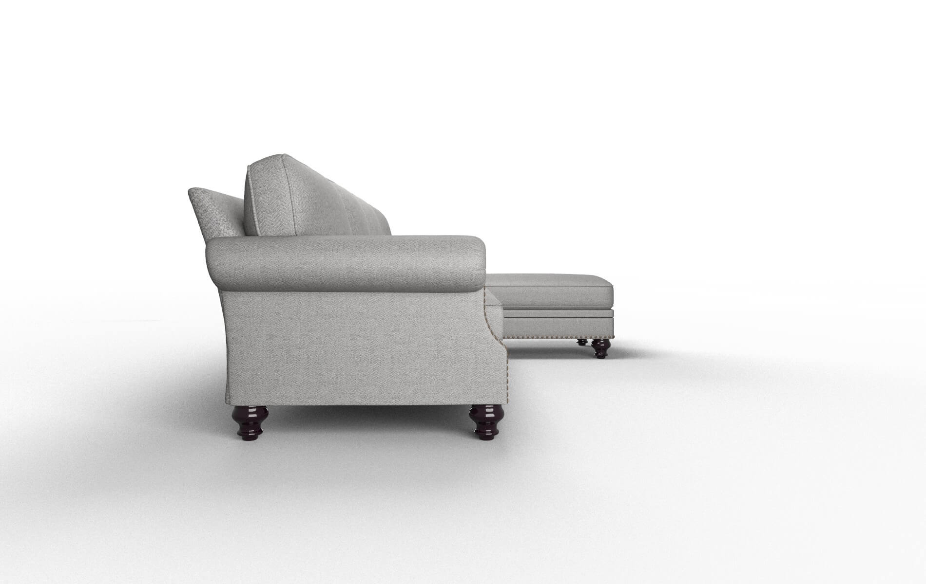 Rotterdam Catalina Steel Panel espresso legs 3