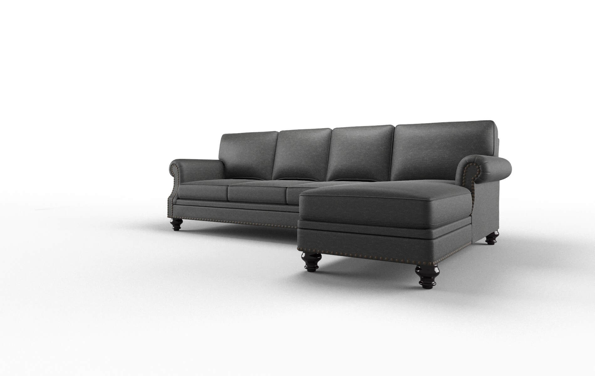 Rotterdam Chance Denim Panel espresso legs 4