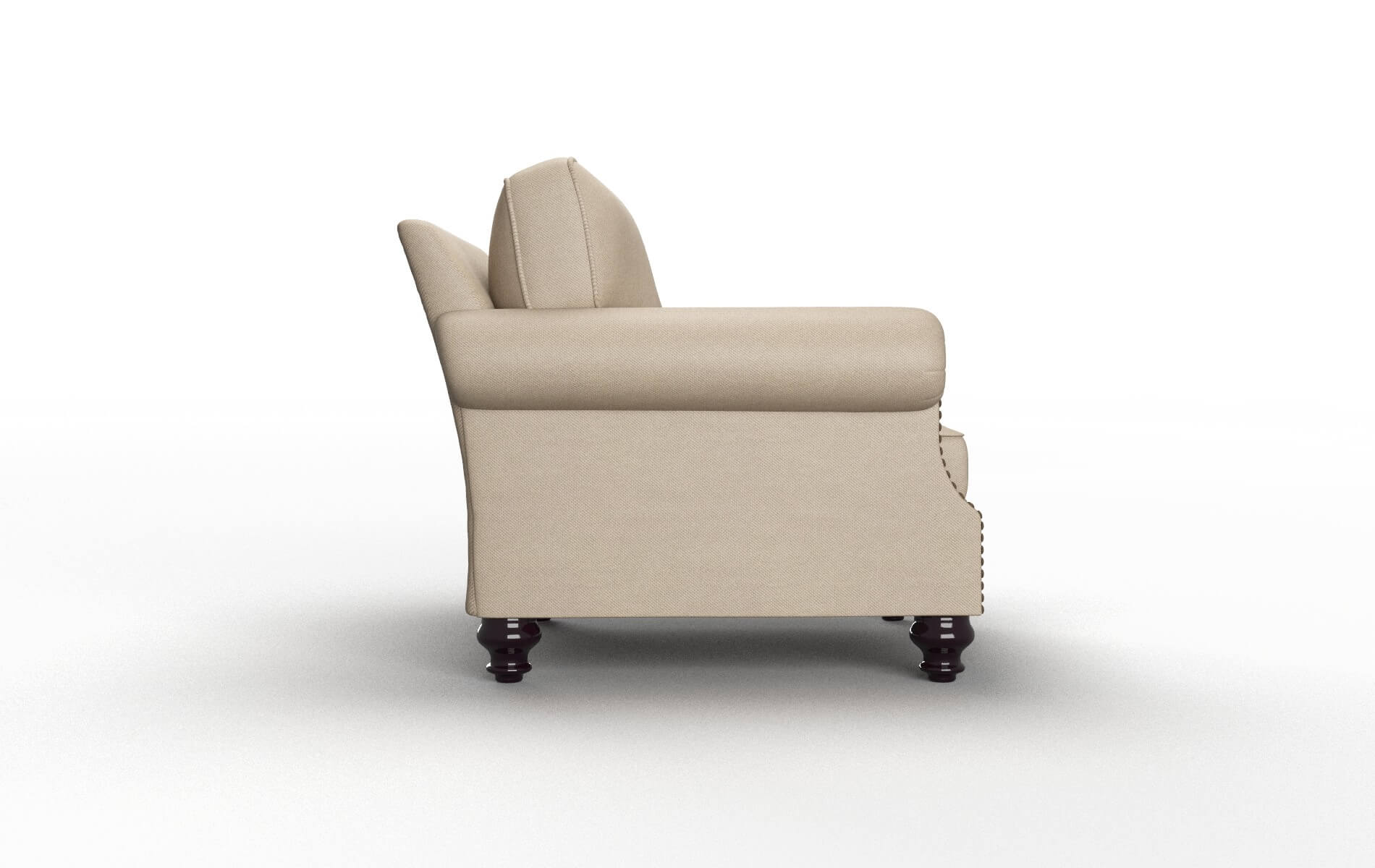 Rotterdam Chance Platinum Chair espresso legs 3