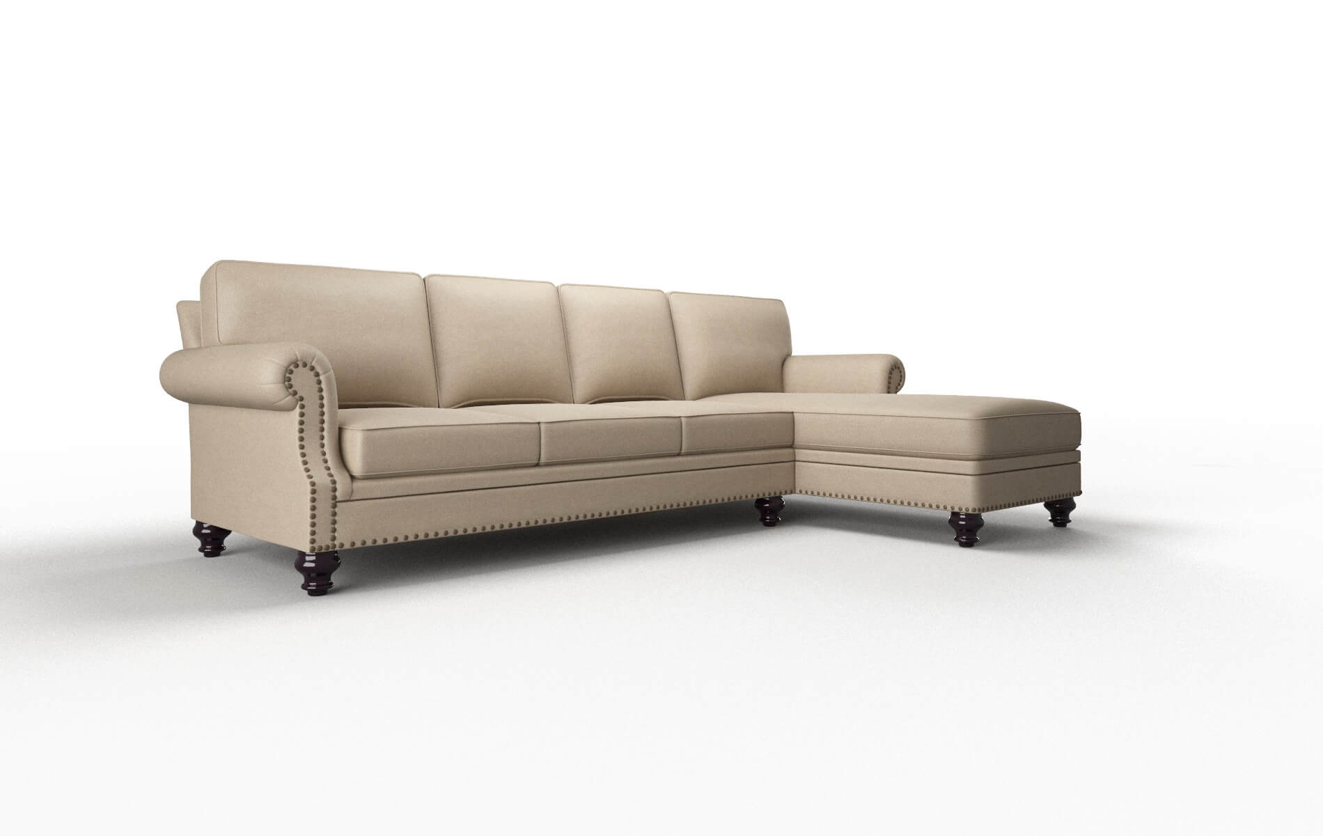 Rotterdam Chance Platinum Panel espresso legs 2