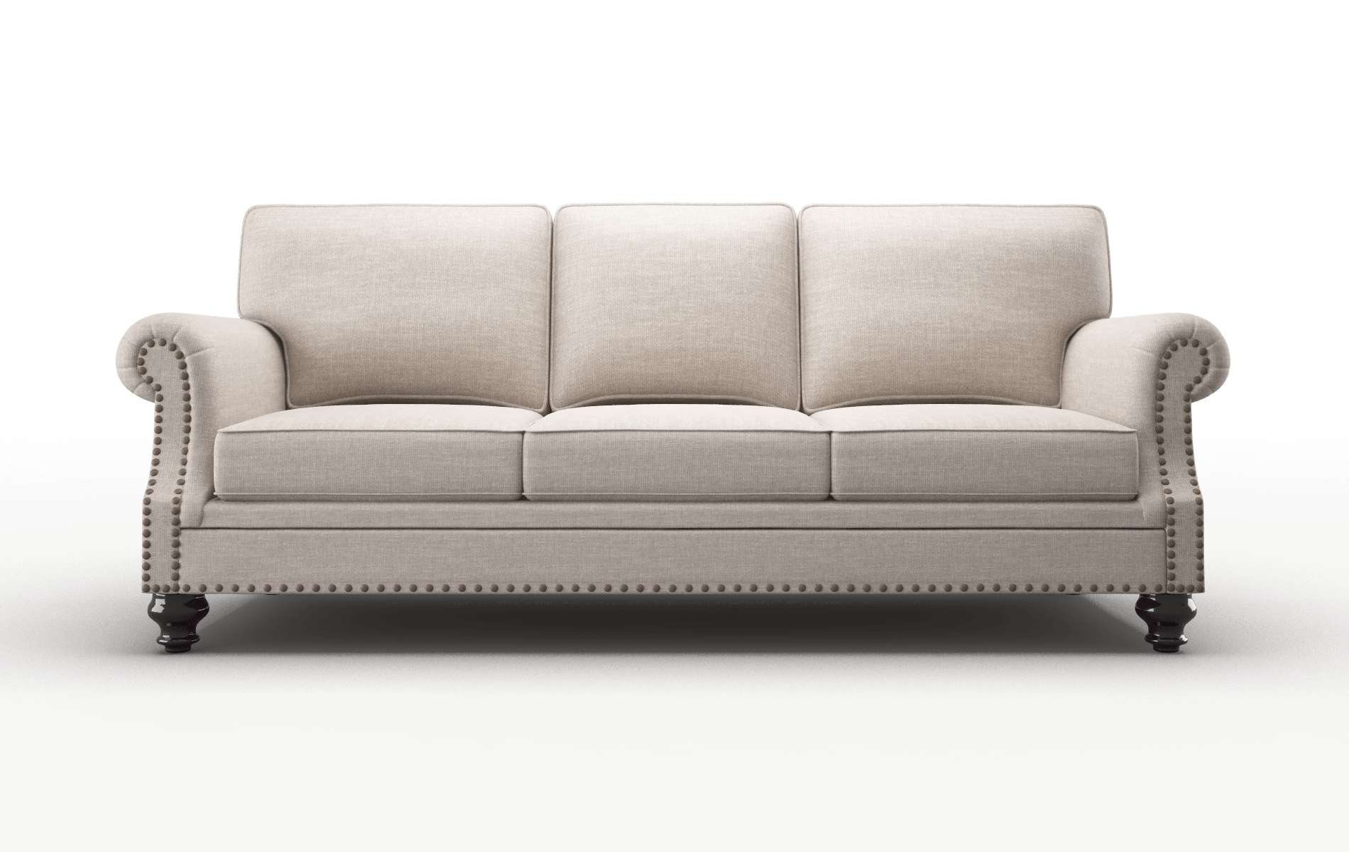 Rotterdam Clyde Dolphin Sofa espresso legs 1