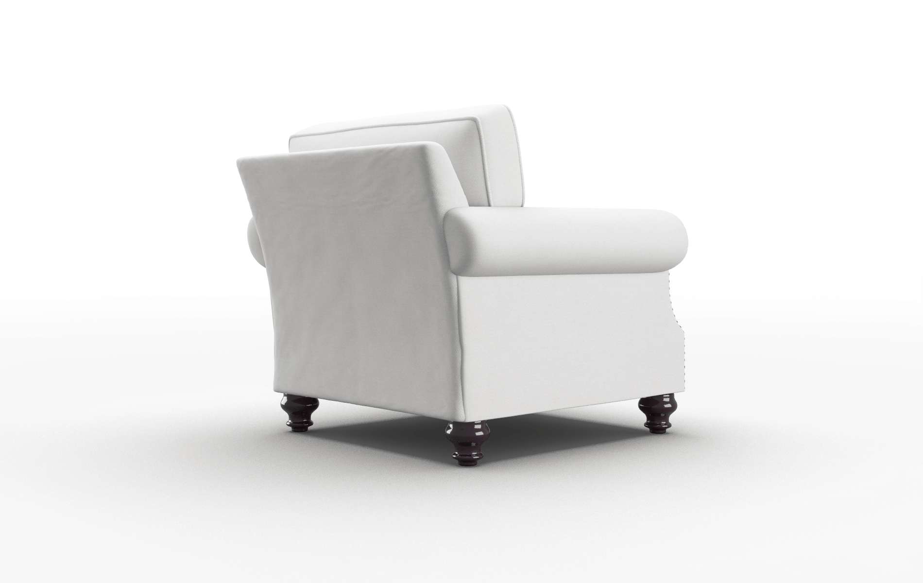 Rotterdam Dawson Platinum Chair espresso legs 5