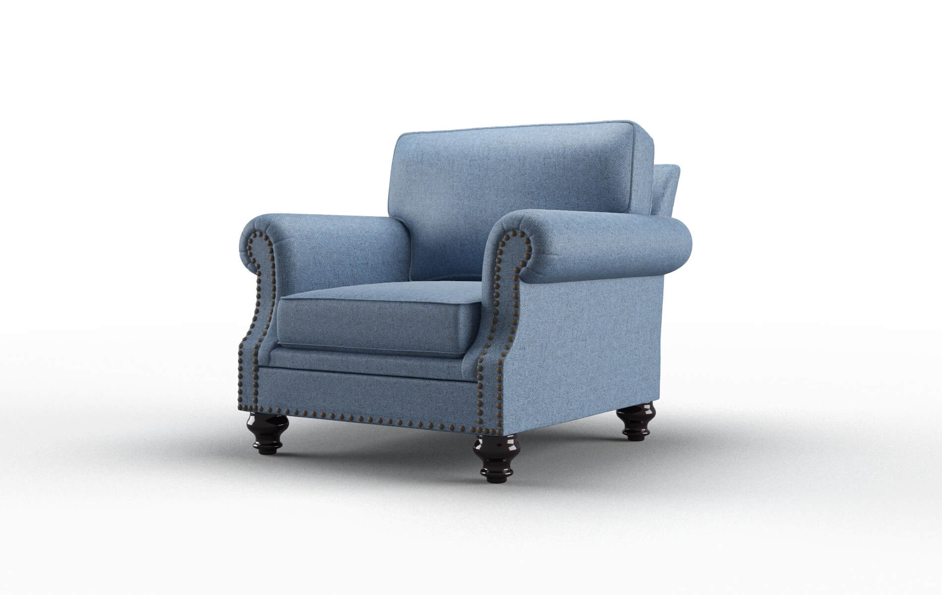 Rotterdam Derby Navy Chair espresso legs 4