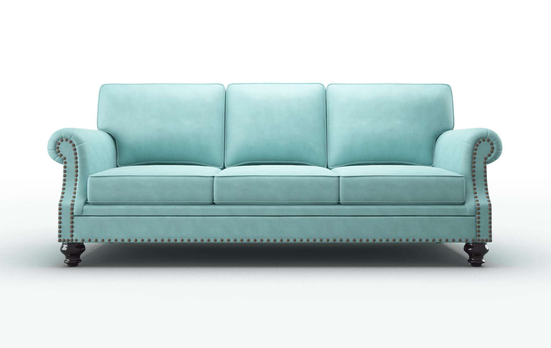 Rotterdam Dream_d french_blue Sofa Espresso Legs  1