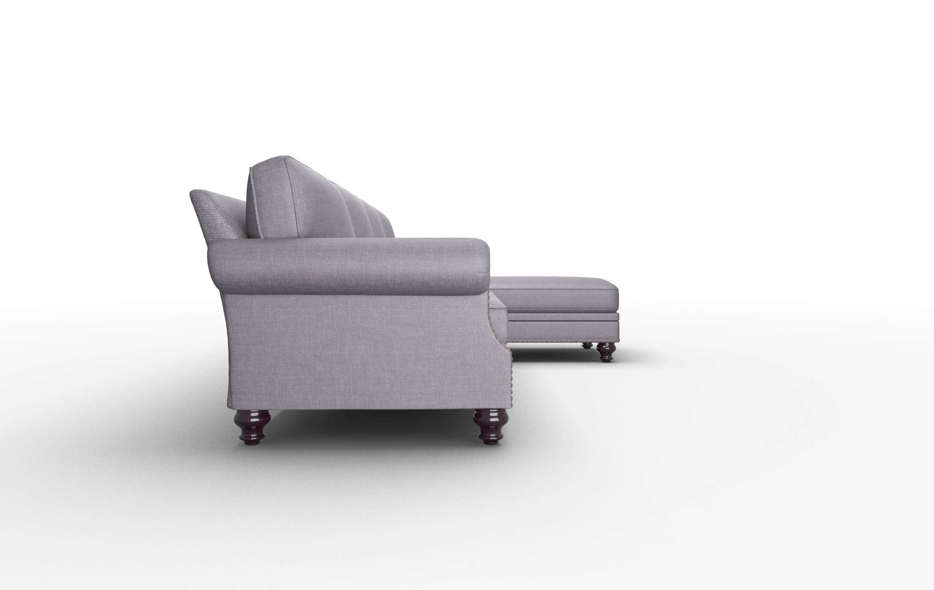 Rotterdam Durham Ink Panel espresso legs 3