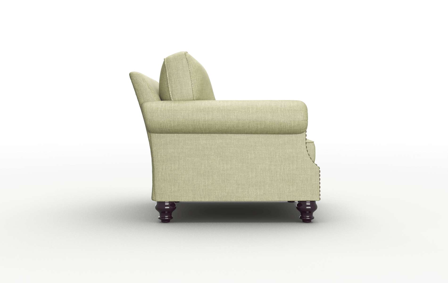 Rotterdam Durham Lime Chair espresso legs 3