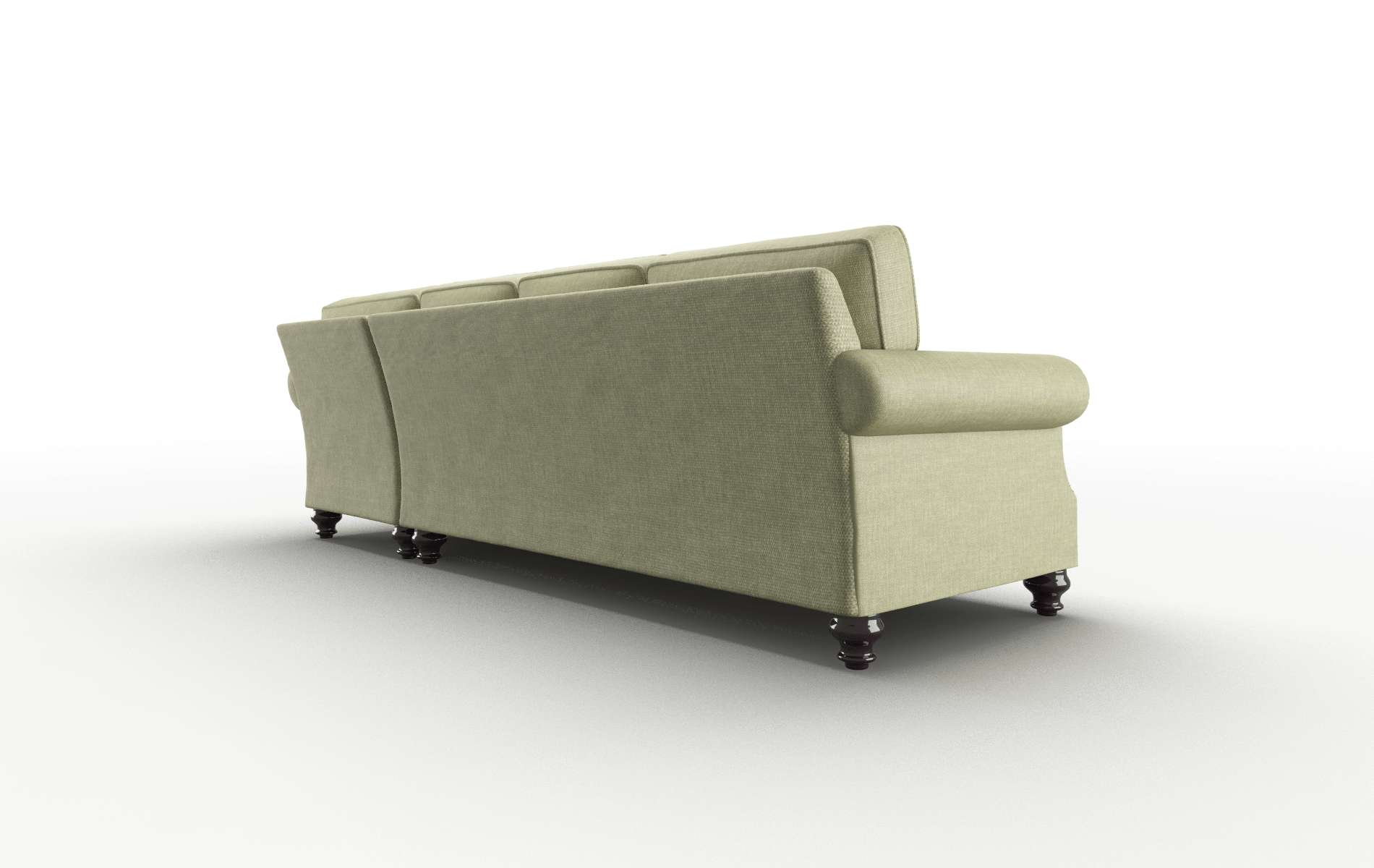 Rotterdam Durham Lime Panel espresso legs 5