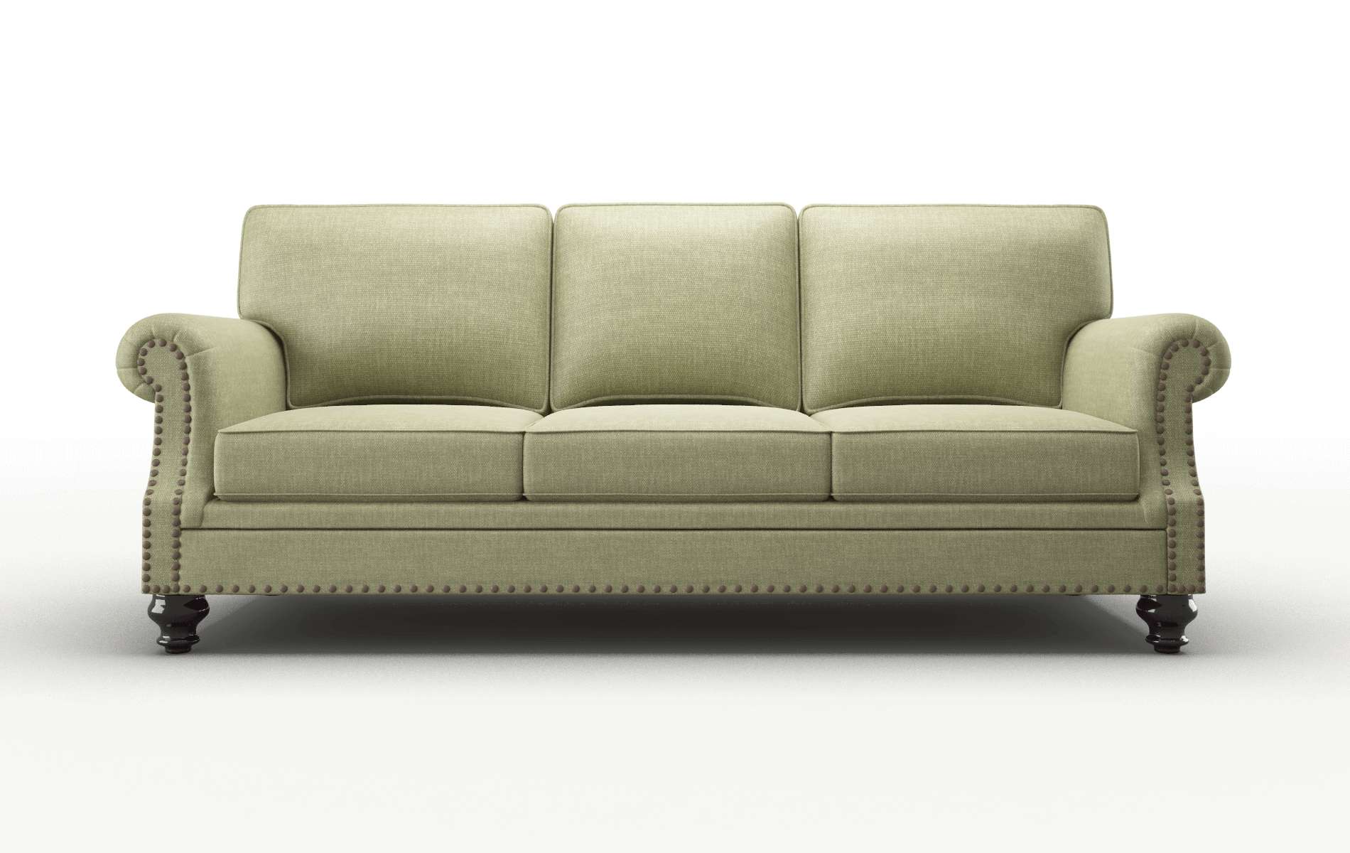 Rotterdam Durham Lime Sofa espresso legs 1