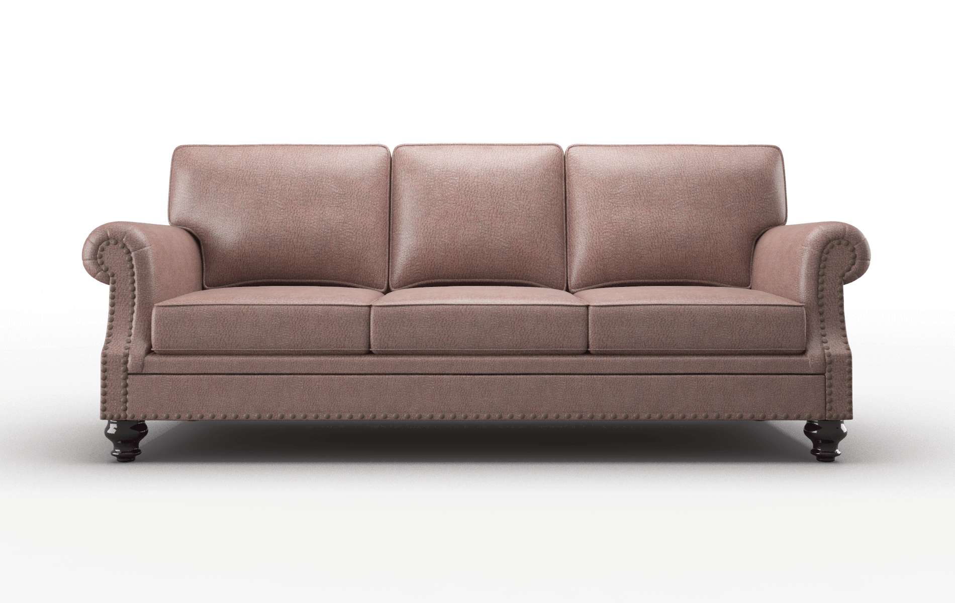 Rotterdam Ford Brown Sofa espresso legs 1
