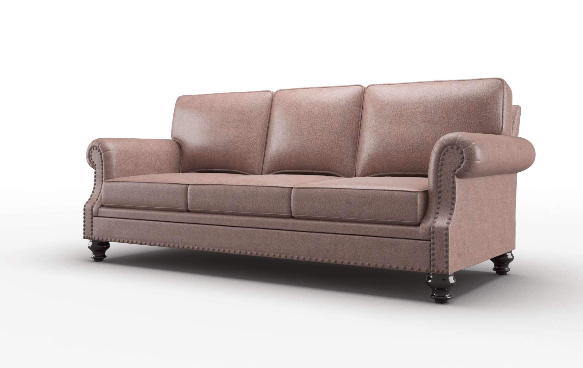 Rotterdam Ford Brown Sofa espresso legs 4