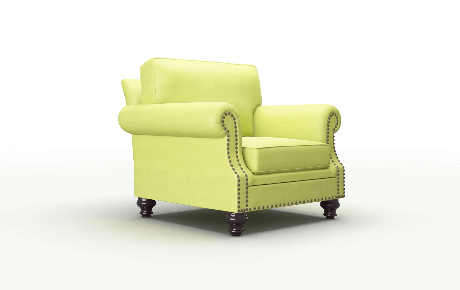 Rotterdam Hathaway Apple Chair espresso legs 2