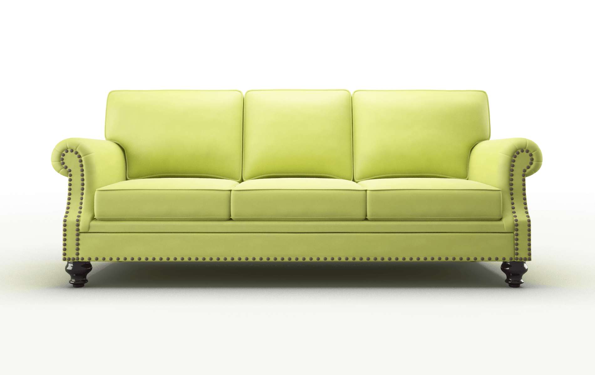 Rotterdam Hathaway apple Sofa Espresso Legs  1