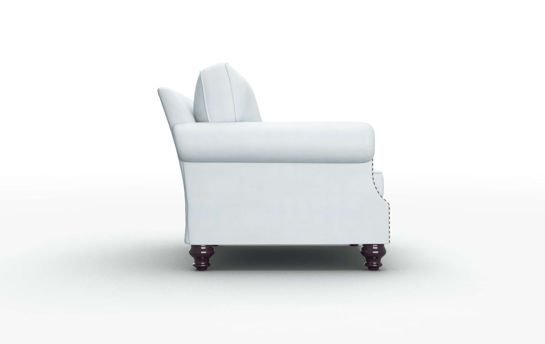 Rotterdam Hathaway Aqua Chair espresso legs 3