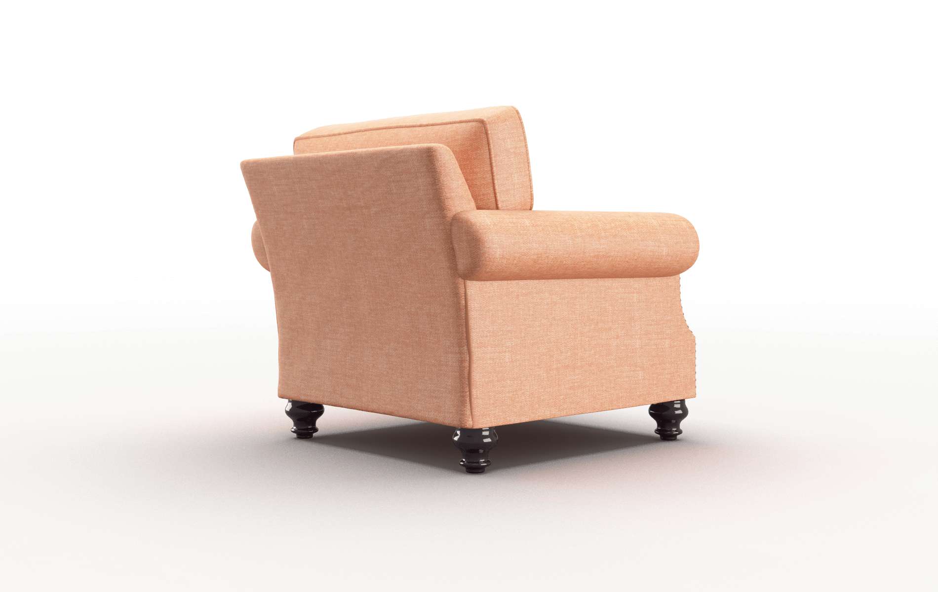 Rotterdam Hepburn Appricot Chair espresso legs 5