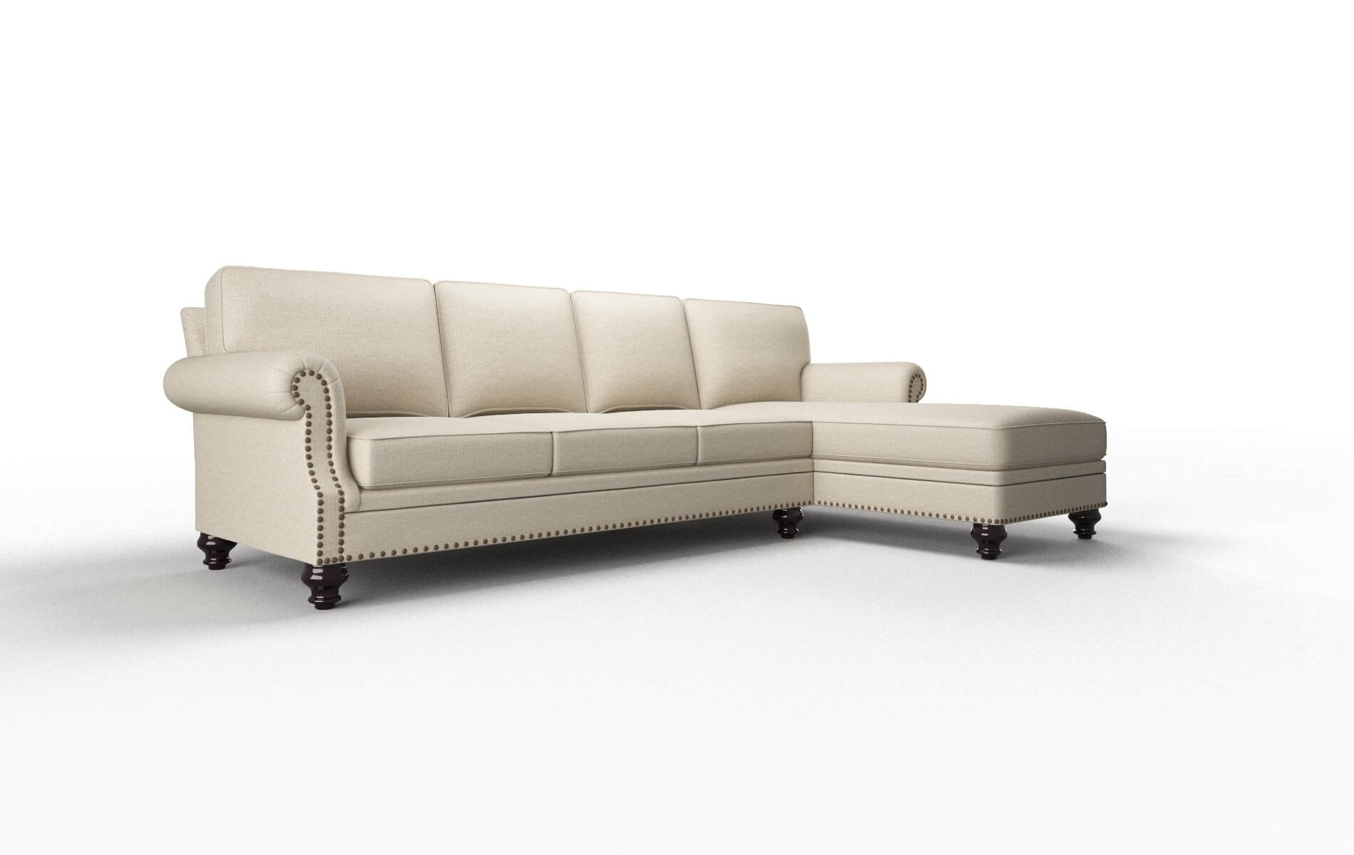 Rotterdam Insight Barley Panel espresso legs 2