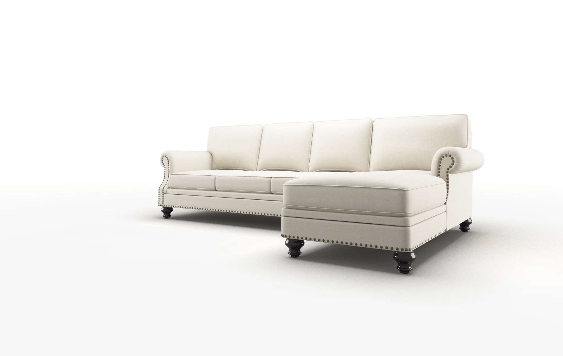 Rotterdam Keylargo Almond Panel espresso legs 4